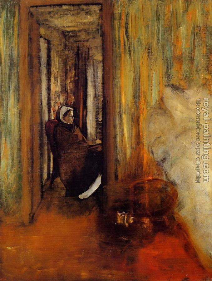 Edgar Degas : The Nurse